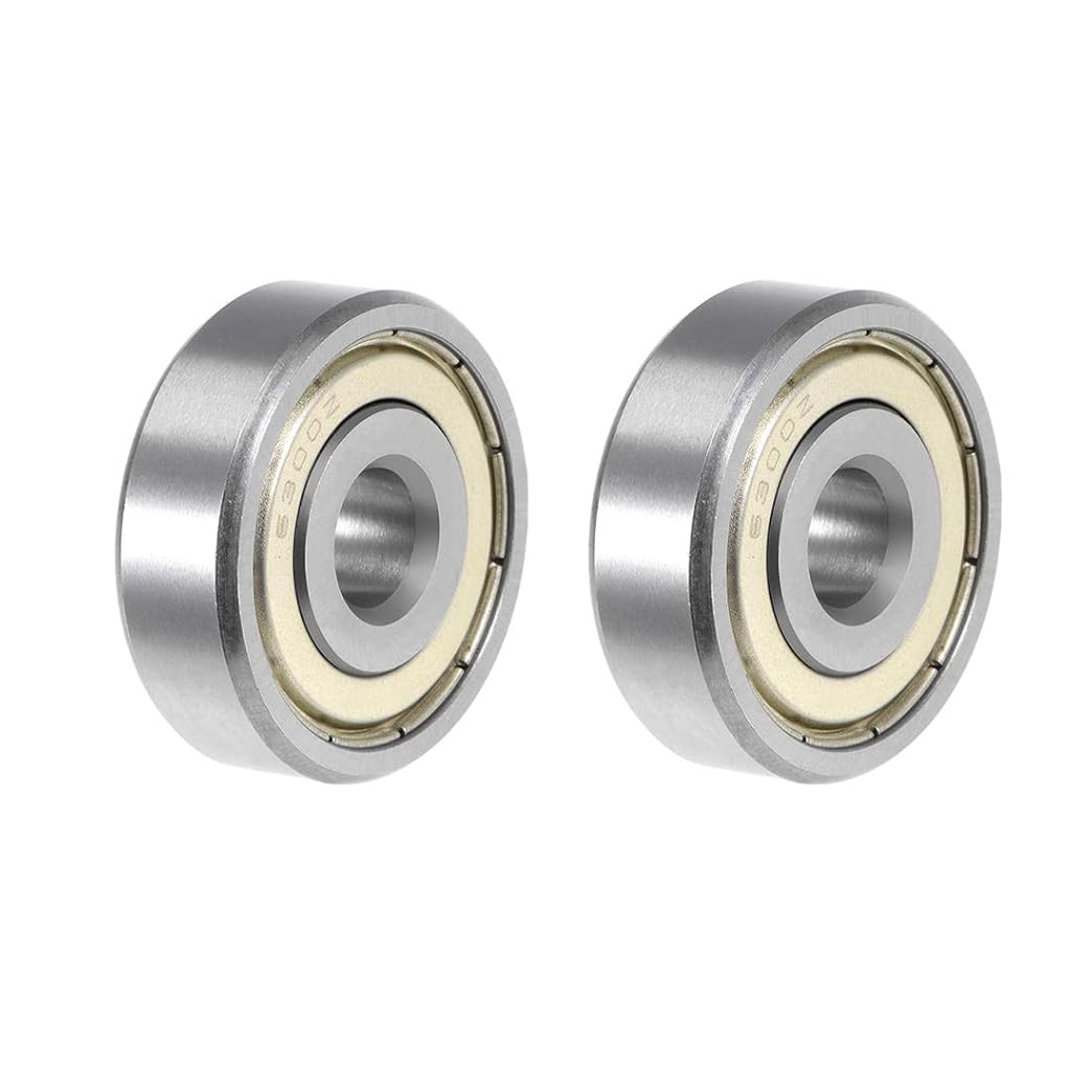 6300ZZ Deep Groove Ball Bearing 10x35x11mm Double Shielded ABEC-3 Bearings