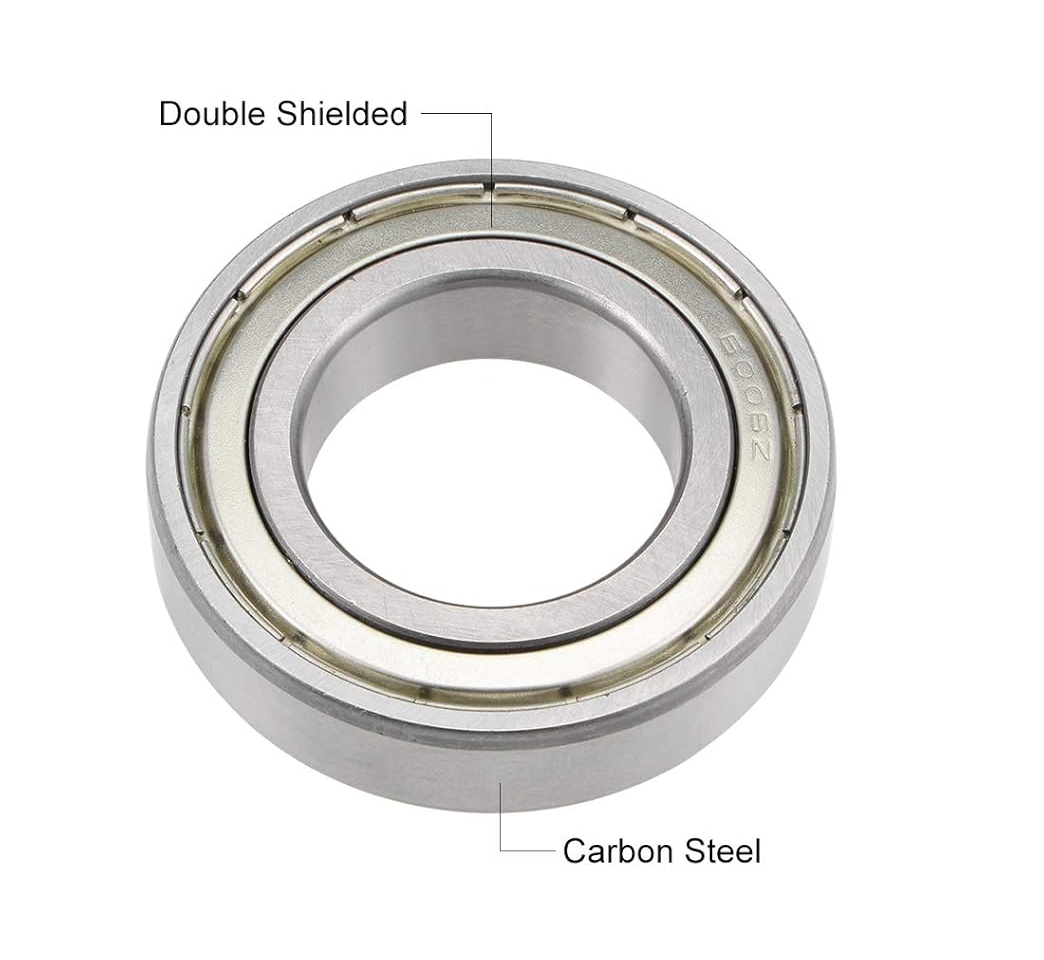 6006ZZ Deep Groove Ball Bearings Z2 30x55x13mm Double Shielded Carbon Steel