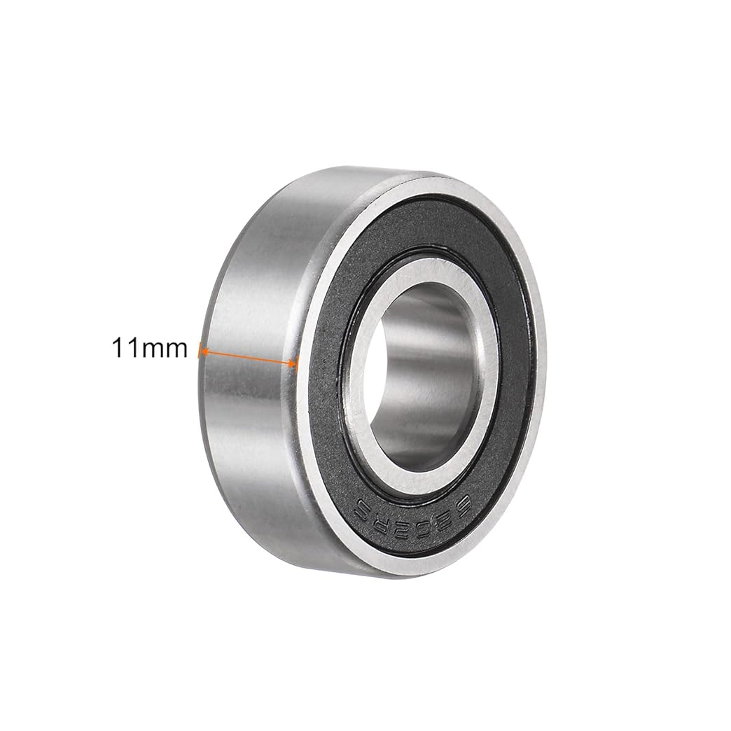 Deep Groove Ball Bearings  Thick Carbon Steel Double  Shielded ABEC1 Z1 Bearing