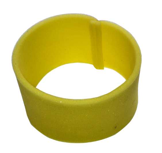 Air OUTER FILTER  17218-ZE0-821 replaces:  Honda GX120 GX160 GX200 GX240 GX270 GX340 GX390  (yellow)