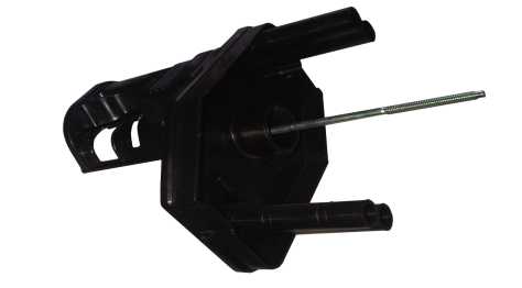 ELBOW COMP.  17410-ZE3-010 replaces: Honda GX340 GX390      (With base plate)